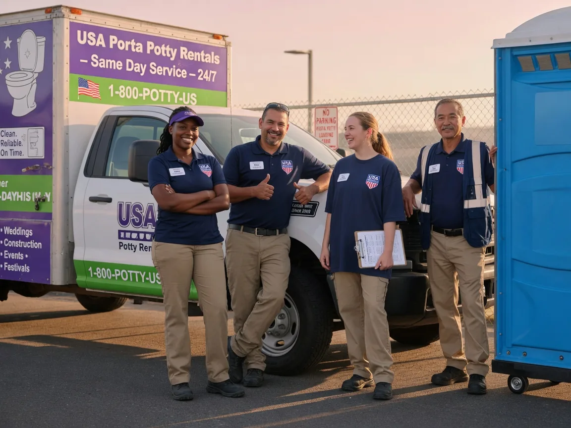 Porta Potty Rental company in Libertyville, IL